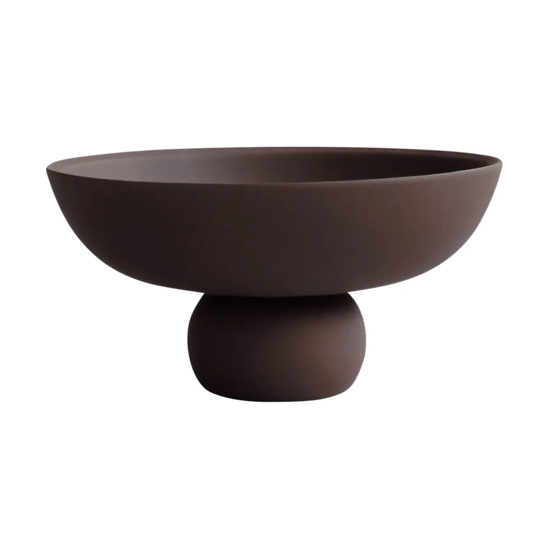 Ciotola Baburu Ø20 cm, Marrone cioccolato 101 Copenhagen