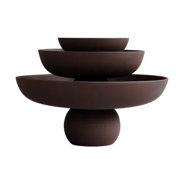 Ciotola Baburu Ø20 cm - Marrone cioccolato - 101 Copenhagen