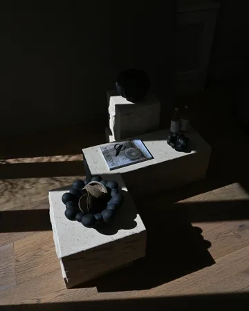 Ciotola Bloom Tray medio Ø28,5 cm - Nero - 101 Copenhagen