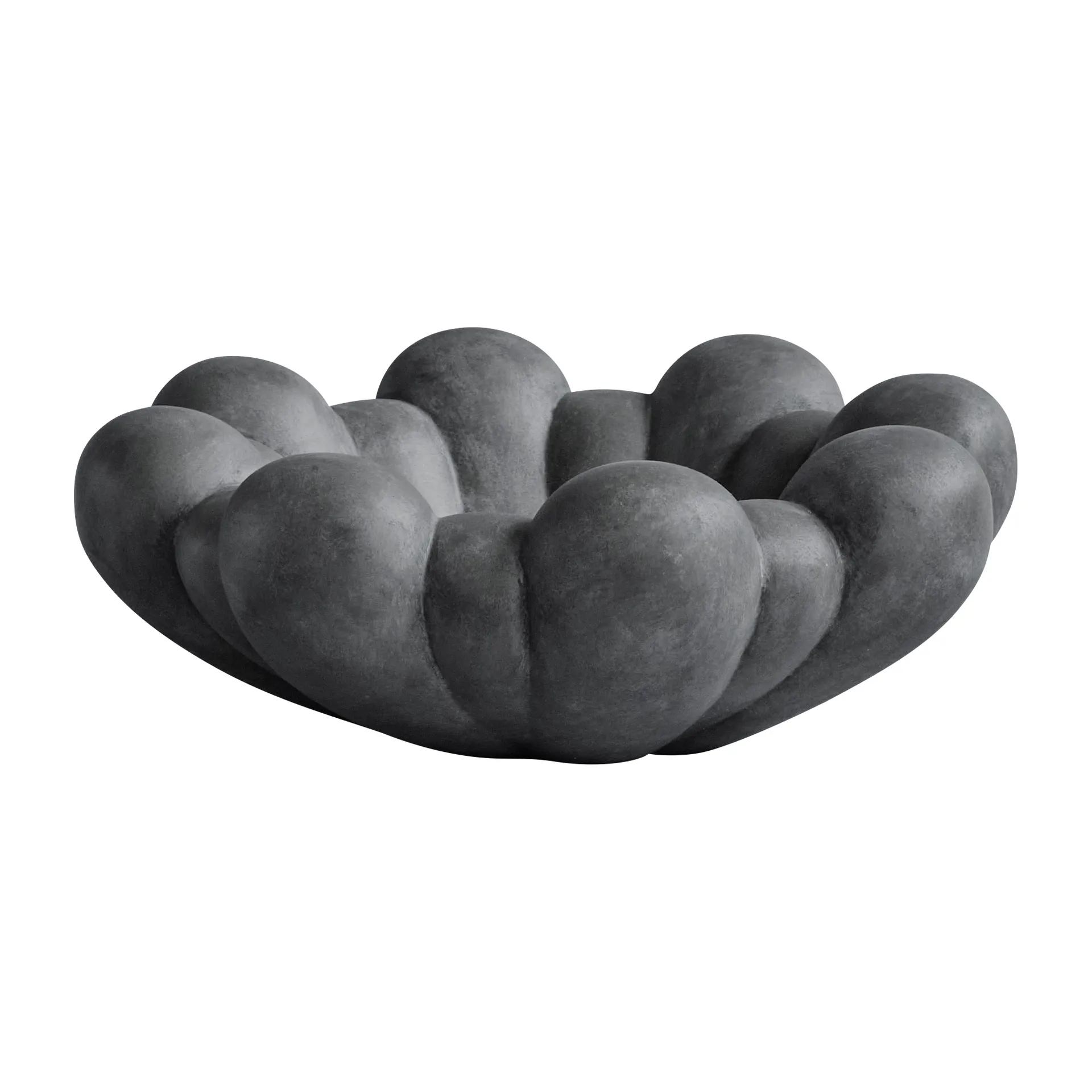 Ciotola grande Bloom Tray, Grigio scuro 101 Copenhagen