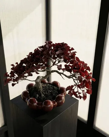 Ciotola grande Bloom Tray - Maroon - 101 Copenhagen