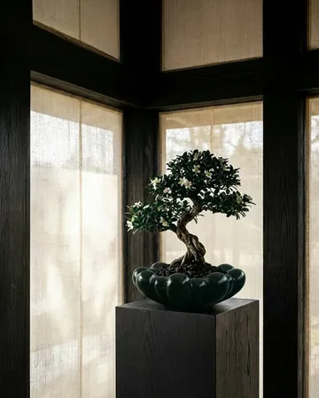 Ciotola grande Bloom Tray - Verde scuro - 101 Copenhagen