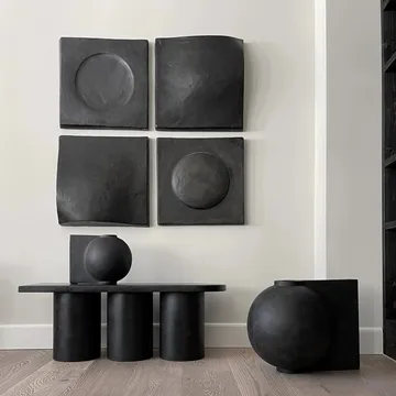 Decorazione da parete Scult Art Void, 58x58 cm - Color caffè - 101 Copenhagen