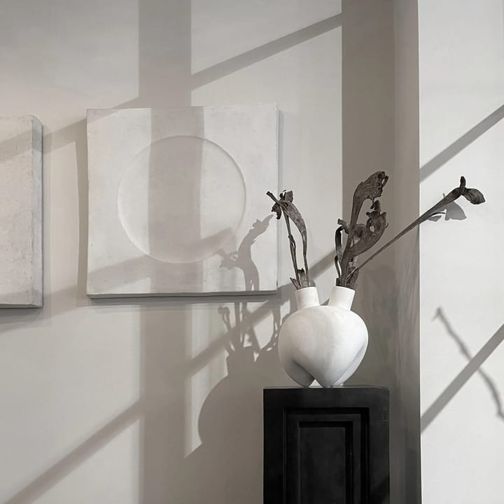 Decorazione da parete Scult Art Void, 58x58 cm - Gesso bianco - 101 Copenhagen