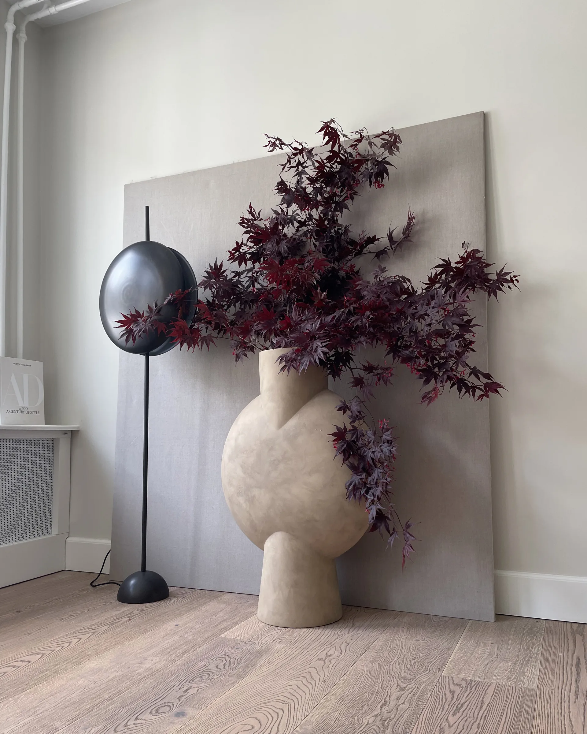 Lampada da pavimento Totem 50x160 cm, Bronzo 101 Copenhagen