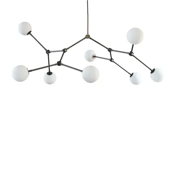Lampadario Drop Chandelier Bulp - Grigio - 101 Copenhagen