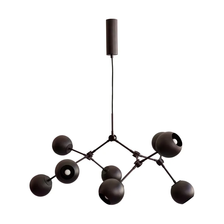 Lampadario Drop Chandelier Globe mini - Nero bruciato - 101 Copenhagen