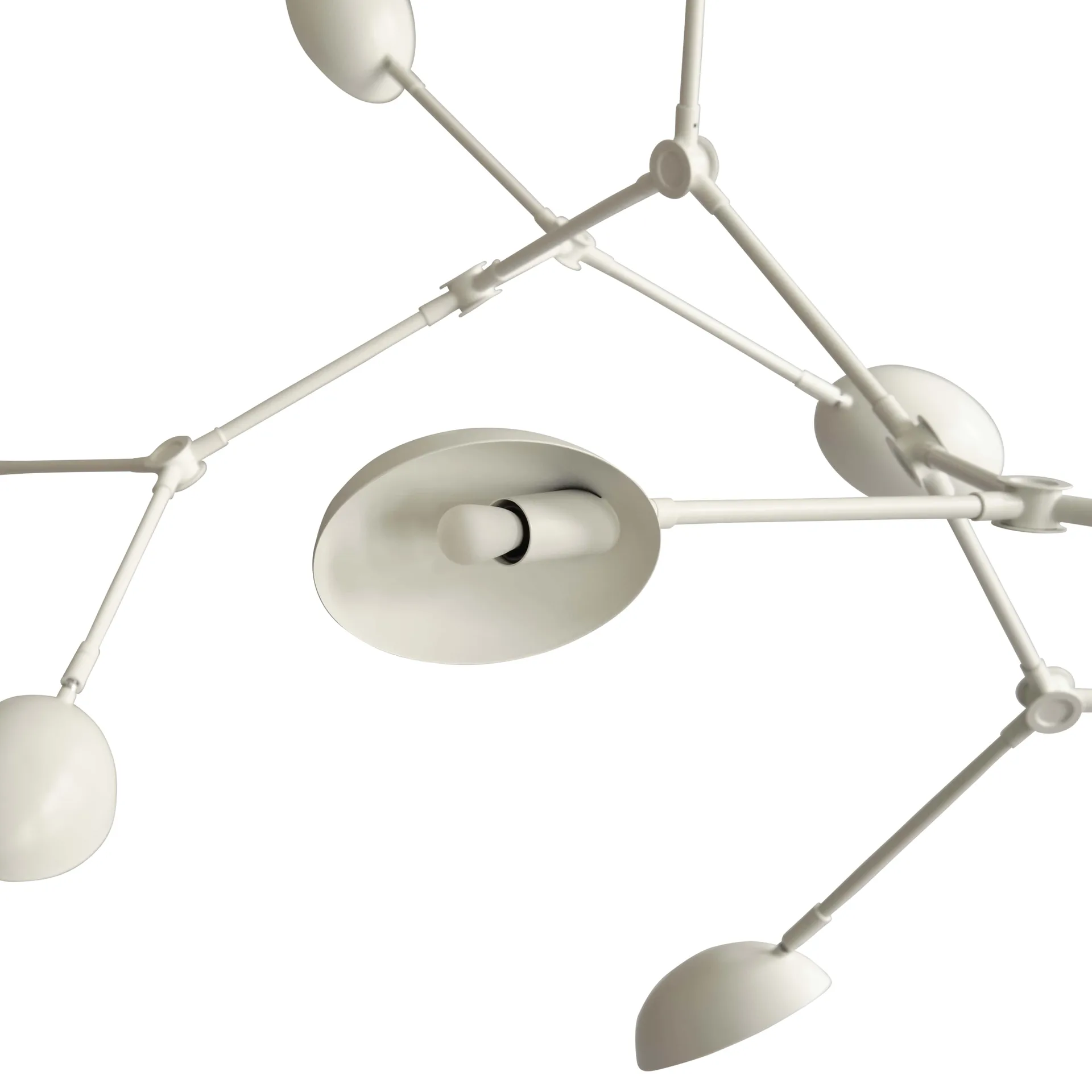 Lampadario Drop Chandelier mini, Bianco 101 Copenhagen