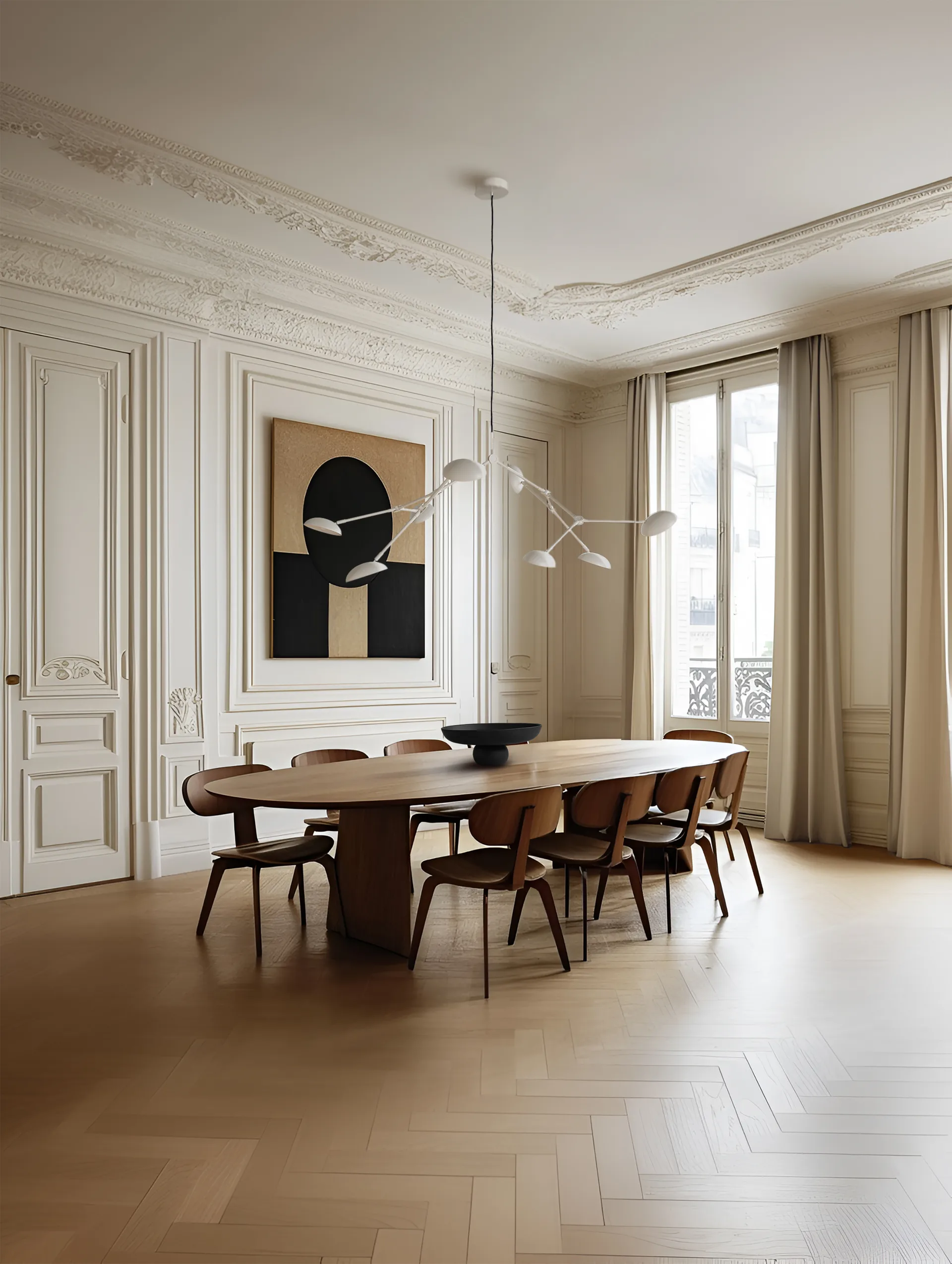 Lampadario Drop Chandelier mini, Bianco 101 Copenhagen