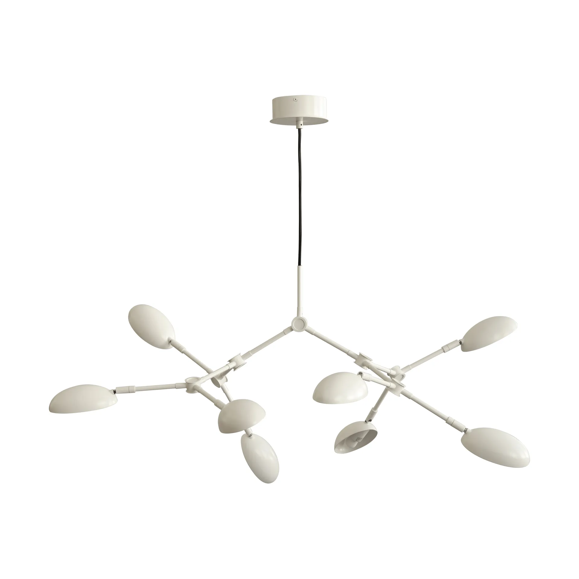 Lampadario Drop Chandelier mini, Bianco 101 Copenhagen