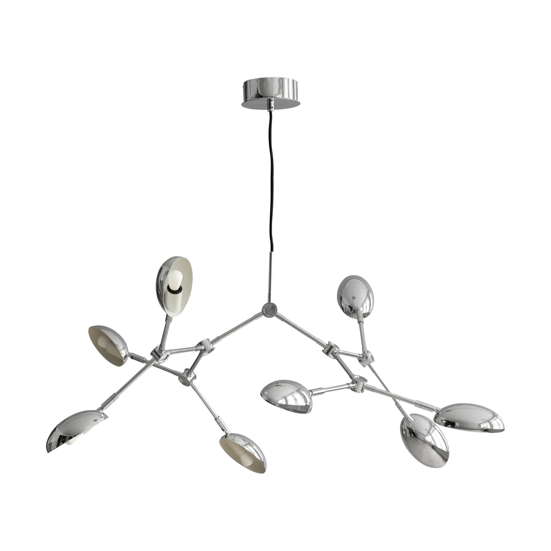 Lampadario Drop Chandelier mini, Chrome 101 Copenhagen