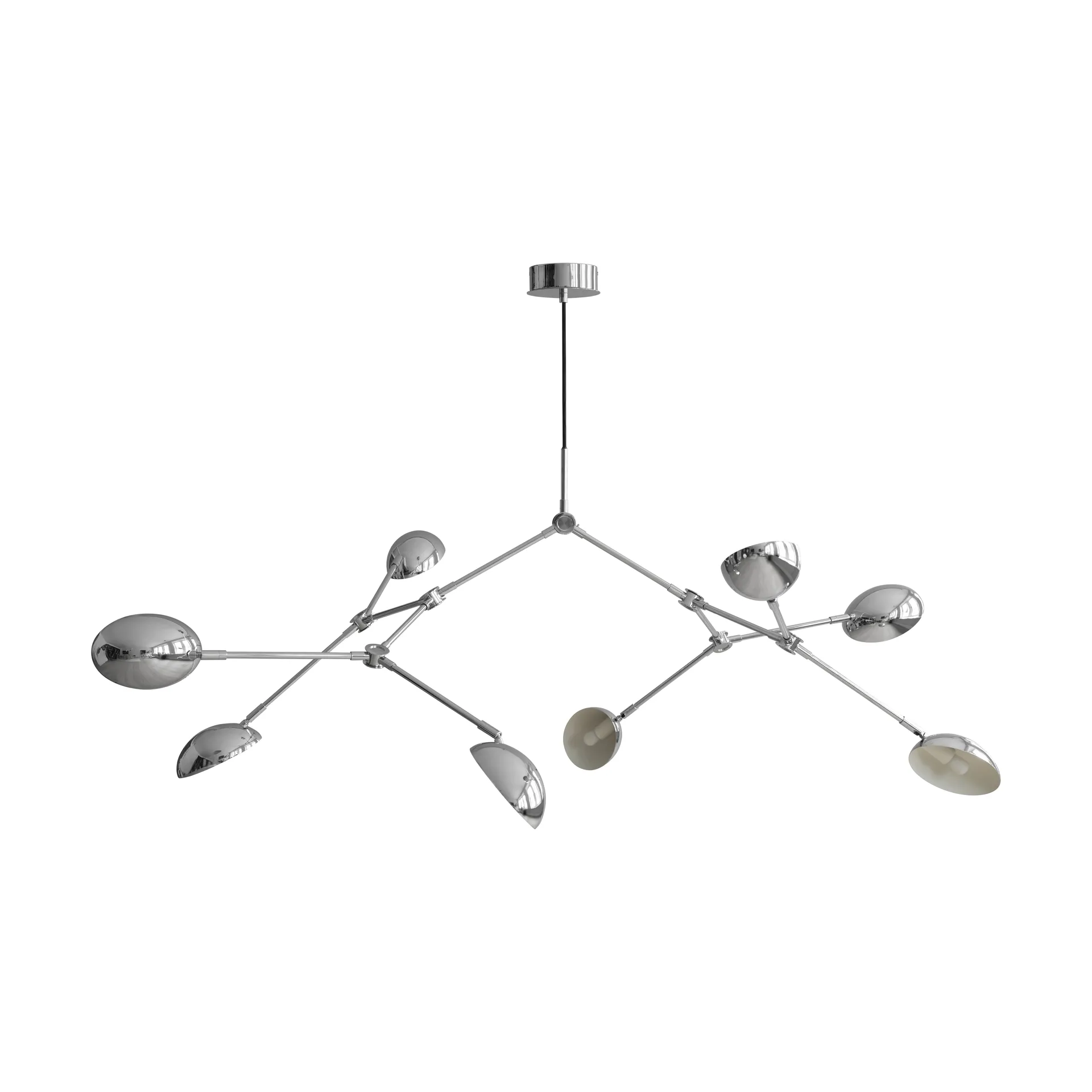 Lampadario Drop Chandelier mini, Chrome 101 Copenhagen