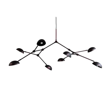 Lampadario Drop Chandelier mini - Nero bruciato - 101 Copenhagen