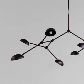 Lampadario Drop Chandelier mini - Nero bruciato - 101 Copenhagen