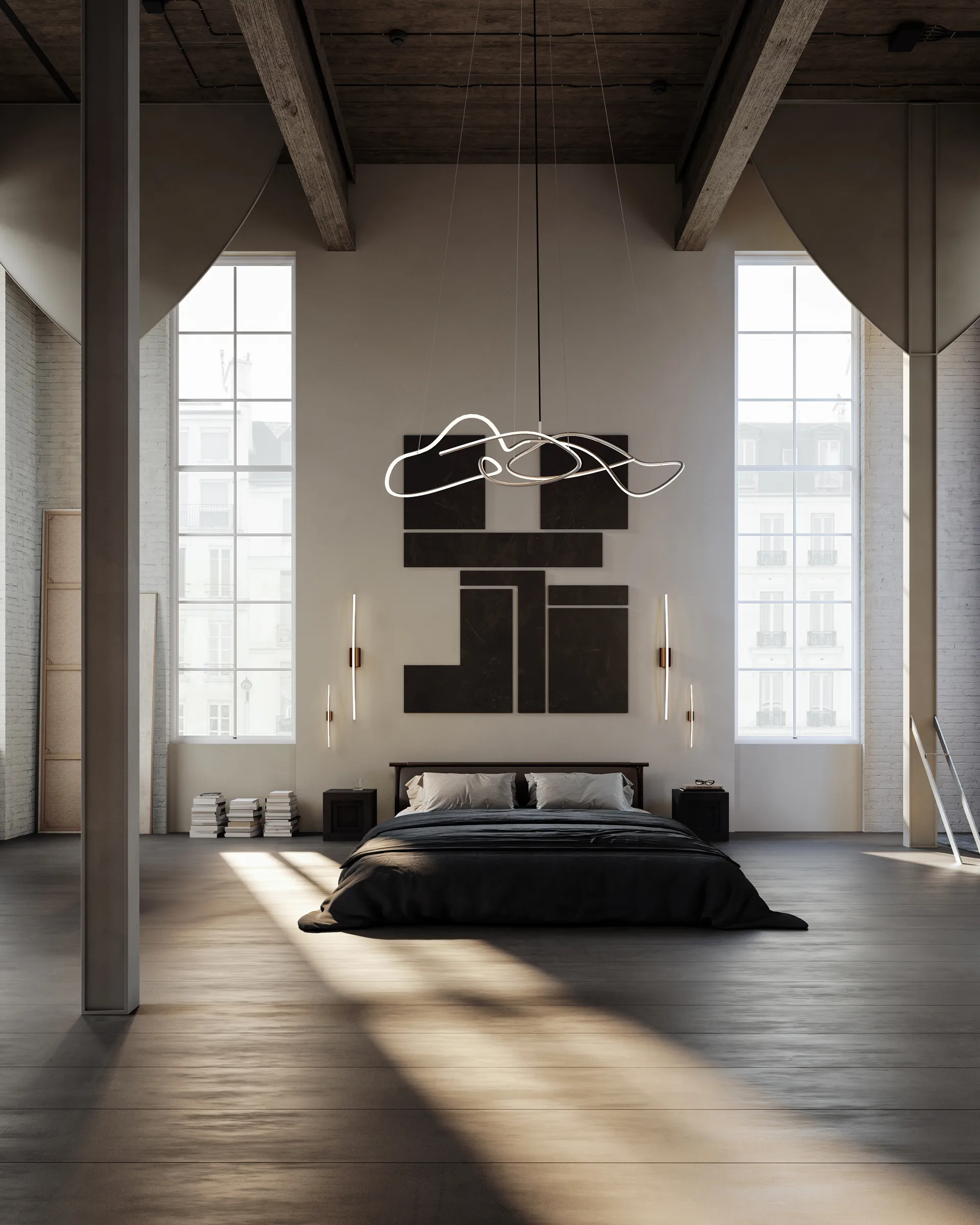 Lampadario Ghost Chandelier big, Cromo 101 Copenhagen