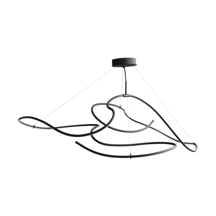 Lampadario Ghost Chandelier big - Nero bruciato - 101 Copenhagen