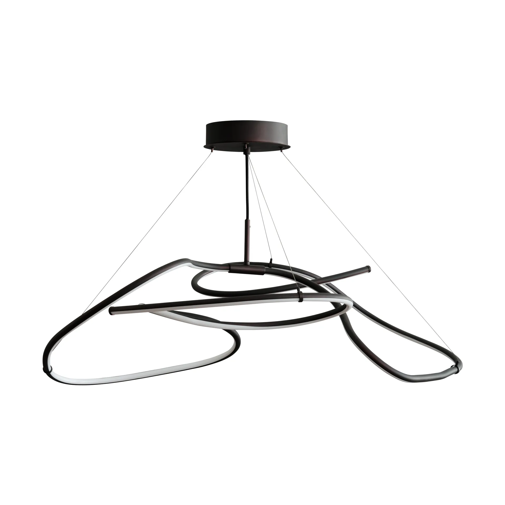 Lampadario Ghost Chandelier mini, Nero bruciato 101 Copenhagen
