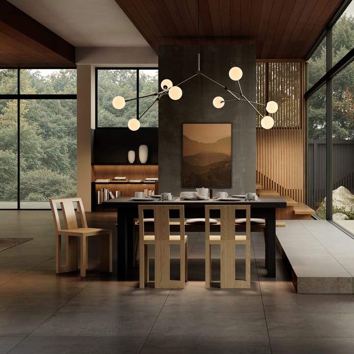 Lampadario grande Drop Chandelier Bulp , Grigio 101 Copenhagen