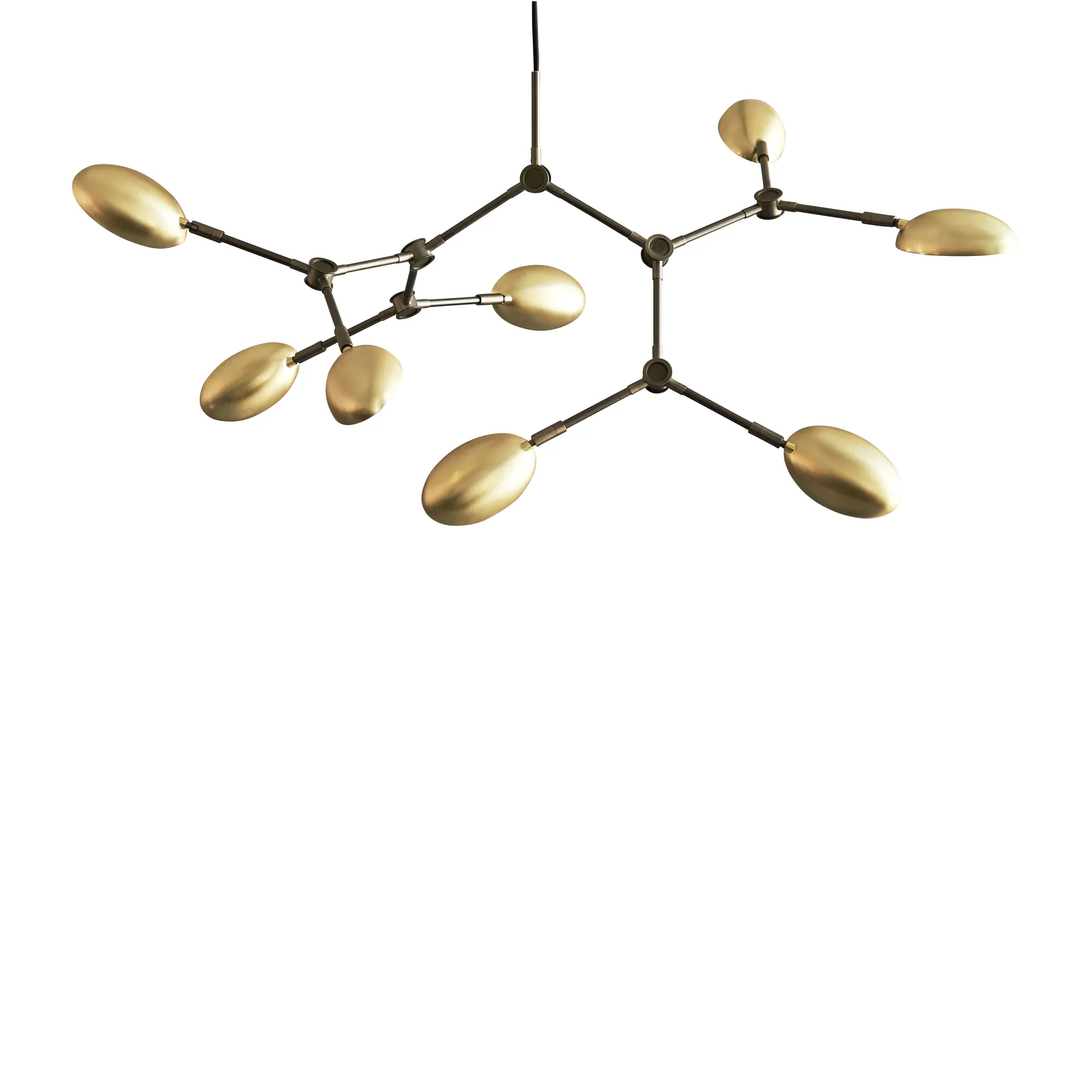 Lampadario mini Drop Chandelier, Ottone 101 Copenhagen