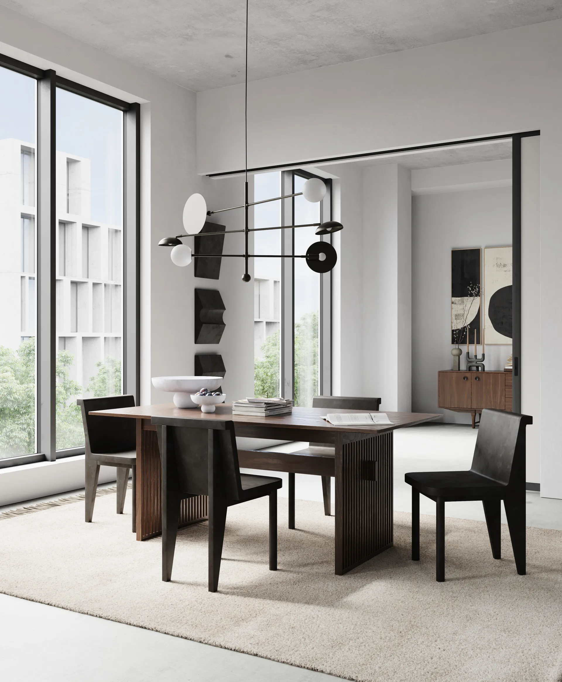 Lampadario Sahn 58x125 cm, Bronzo 101 Copenhagen