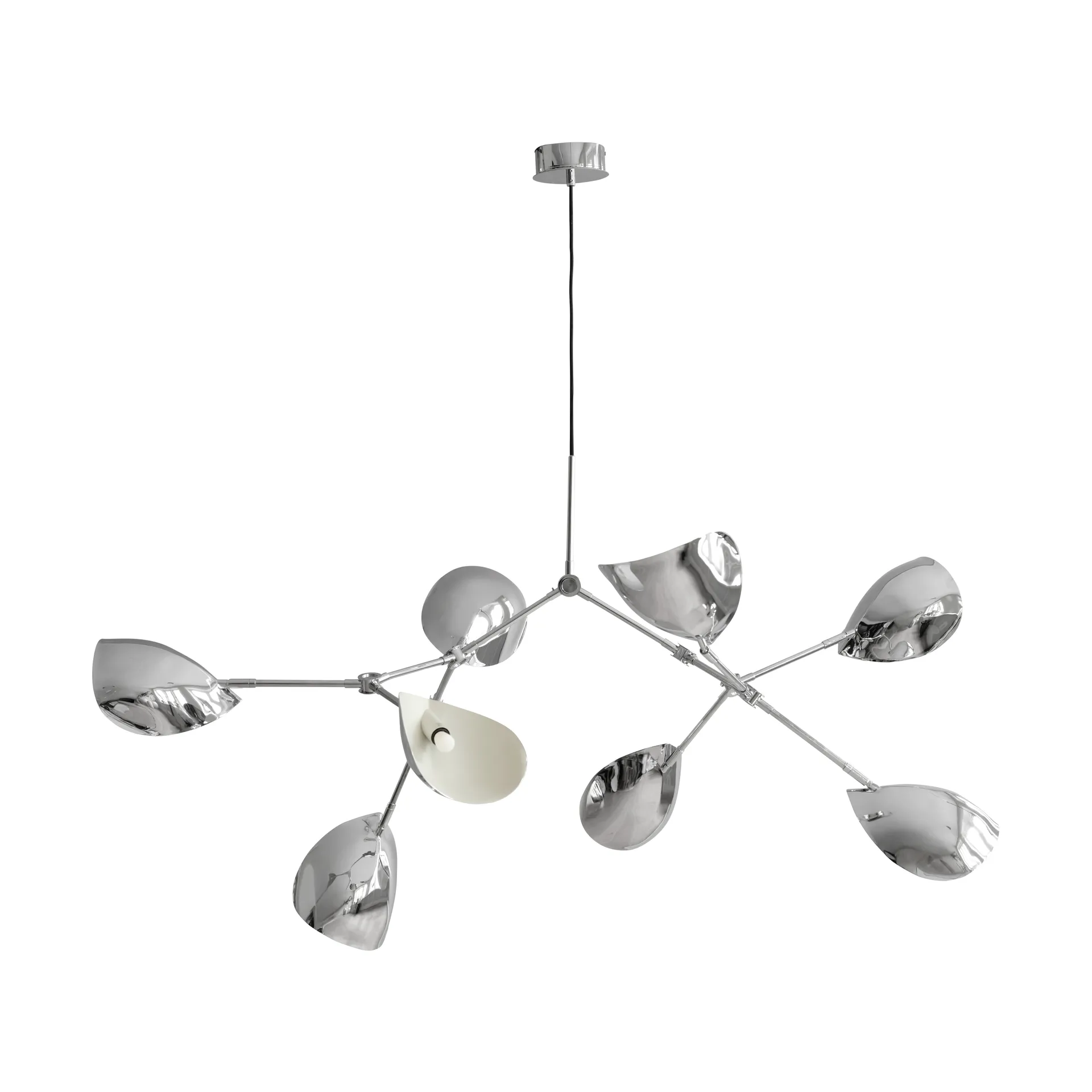 Lampadario Stingray Chandelier, Chrome 101 Copenhagen