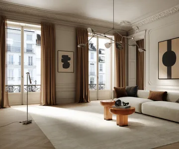 Lampadario Stingray grande - Chrome - 101 Copenhagen