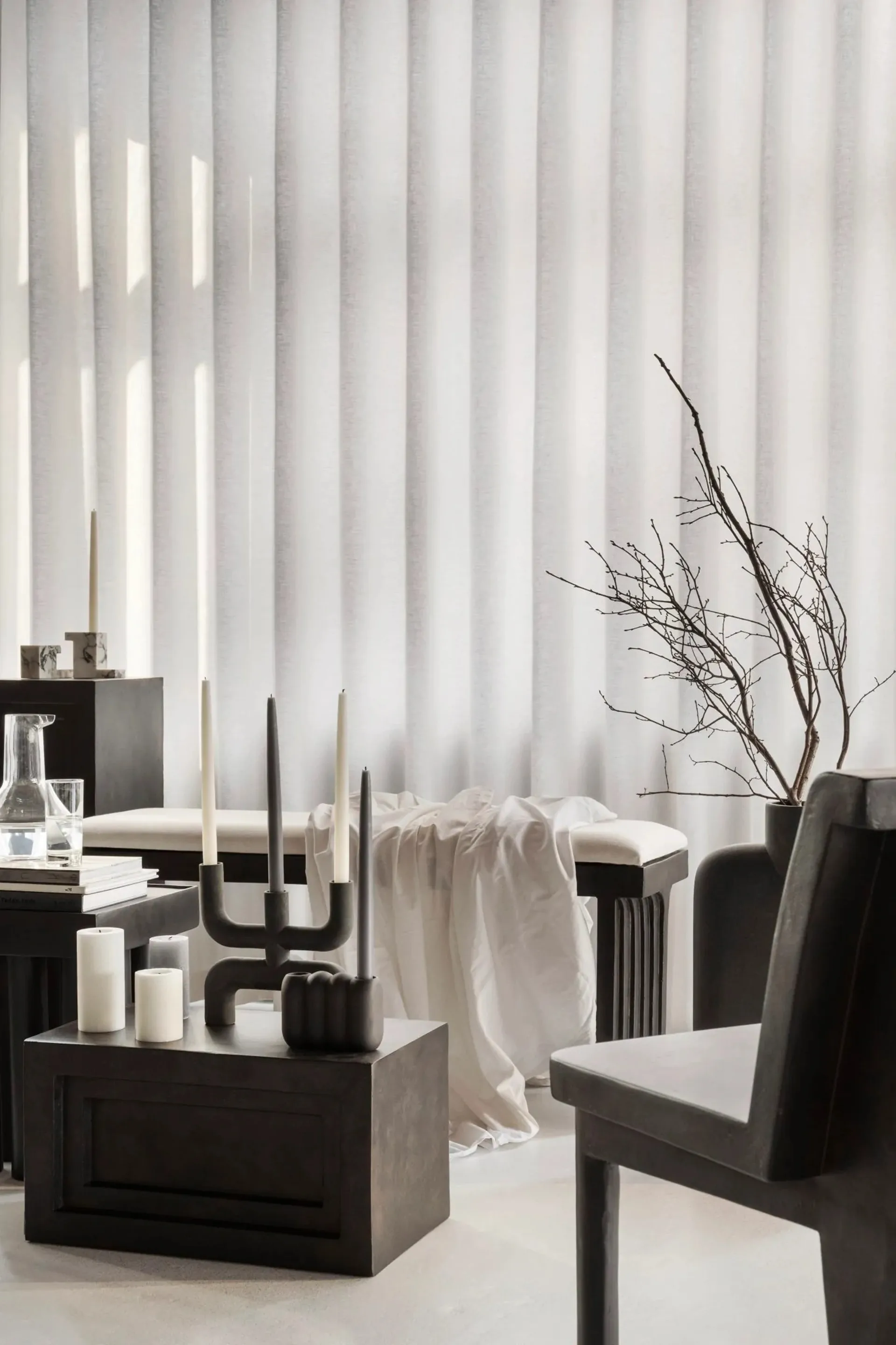 Piedistallo Podium medio, 55 cm, Color caffè 101 Copenhagen