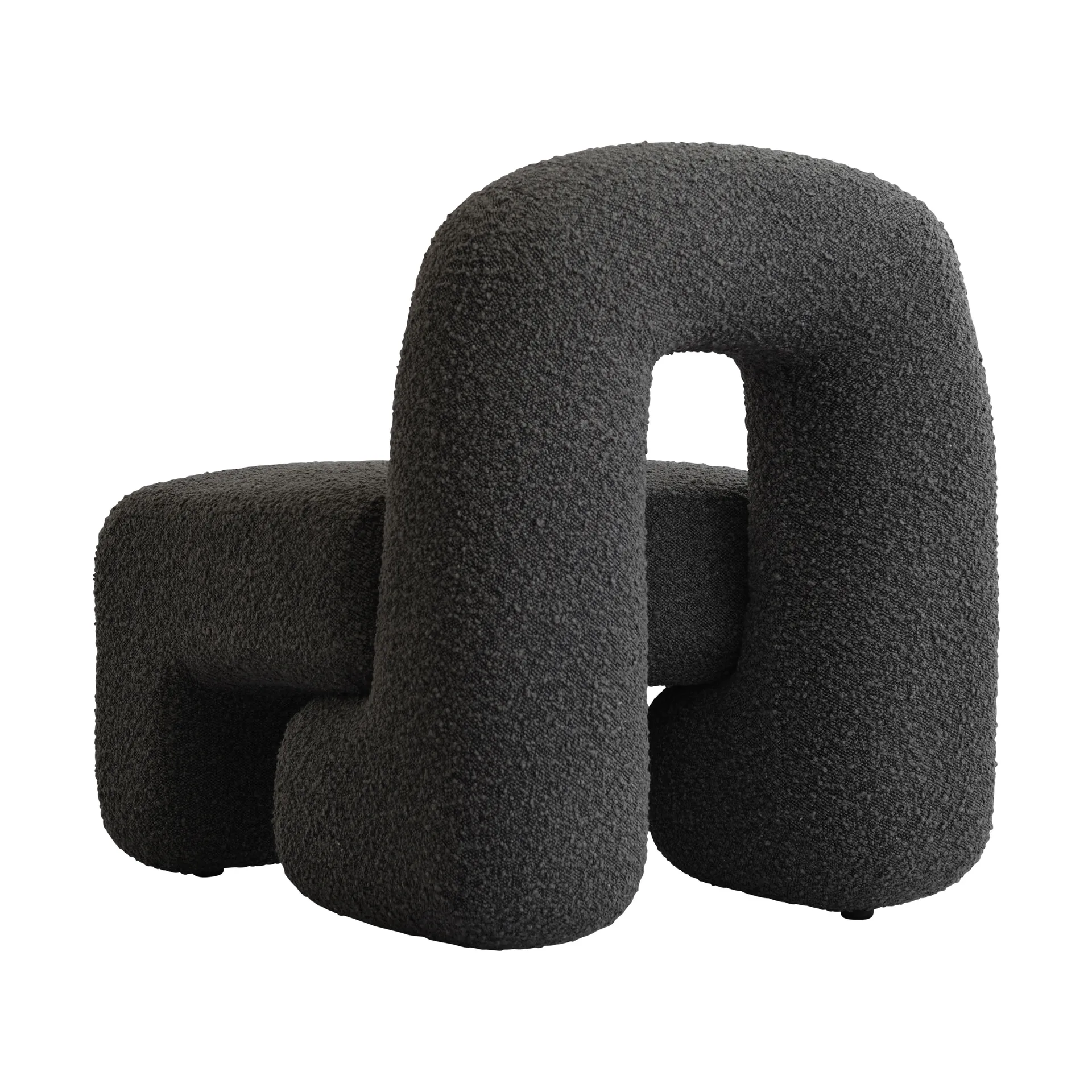 Poltrona lounge Daiku, Deep taupe 101 Copenhagen