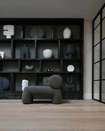 Poltrona lounge Foku Chair - Deep taupe - 101 Copenhagen