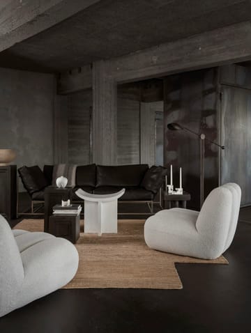 Poltrona lounge in bouclé Toe - Bianco sporco - 101 Copenhagen