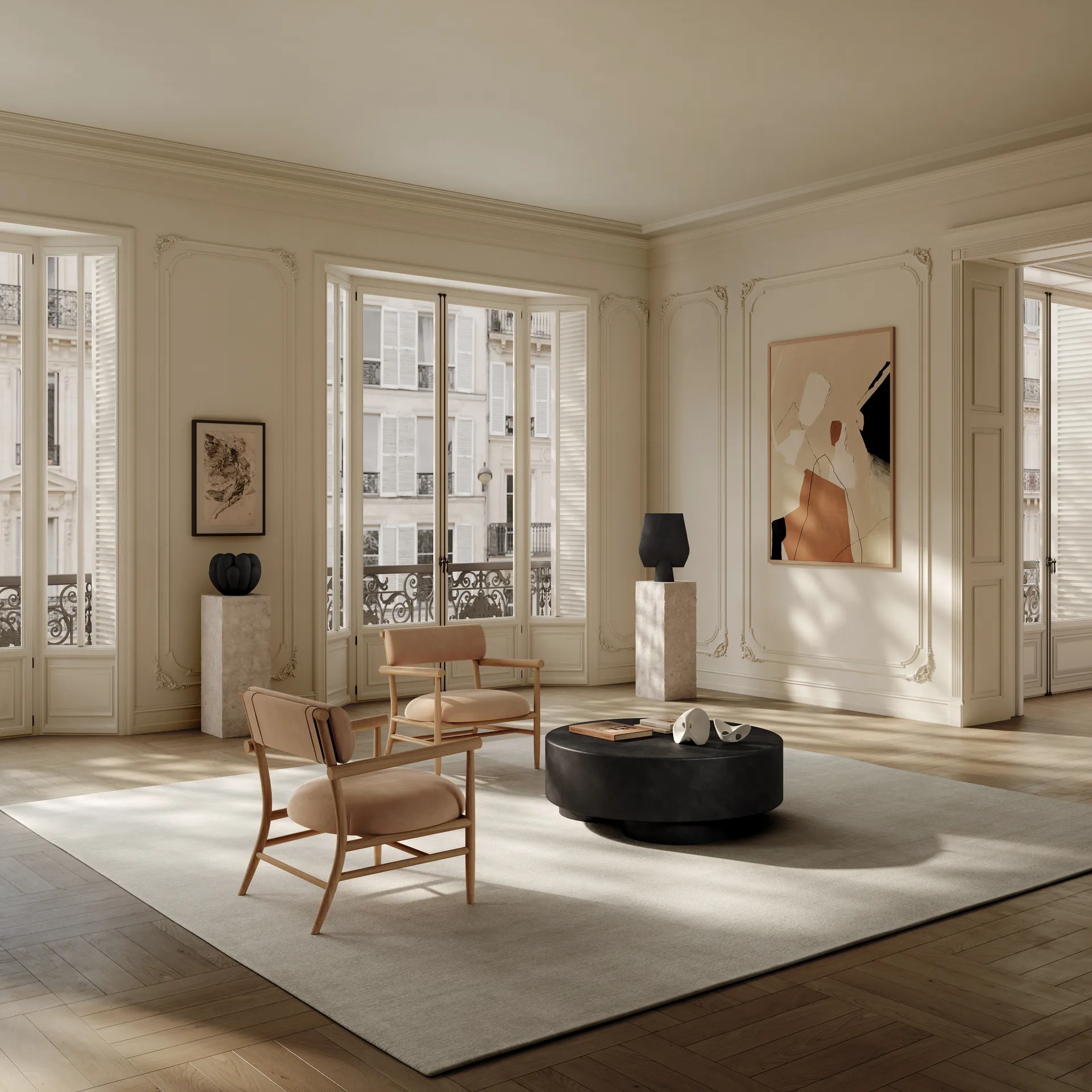 Poltrona lounge Nama, Nabuk 101 Copenhagen