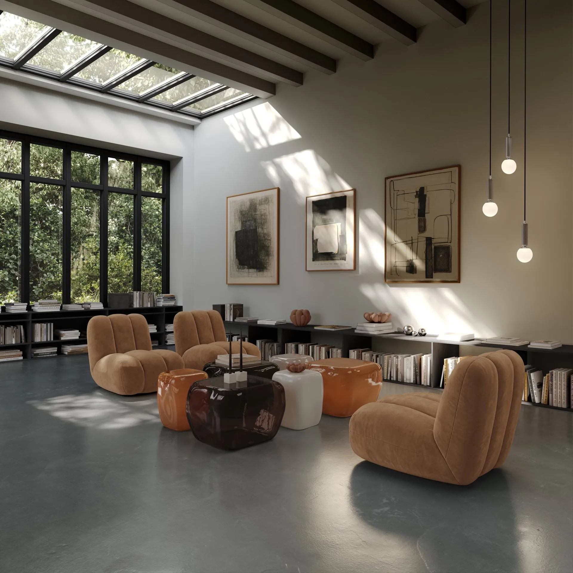 Poltrona lounge Toe, Deserto 101 Copenhagen