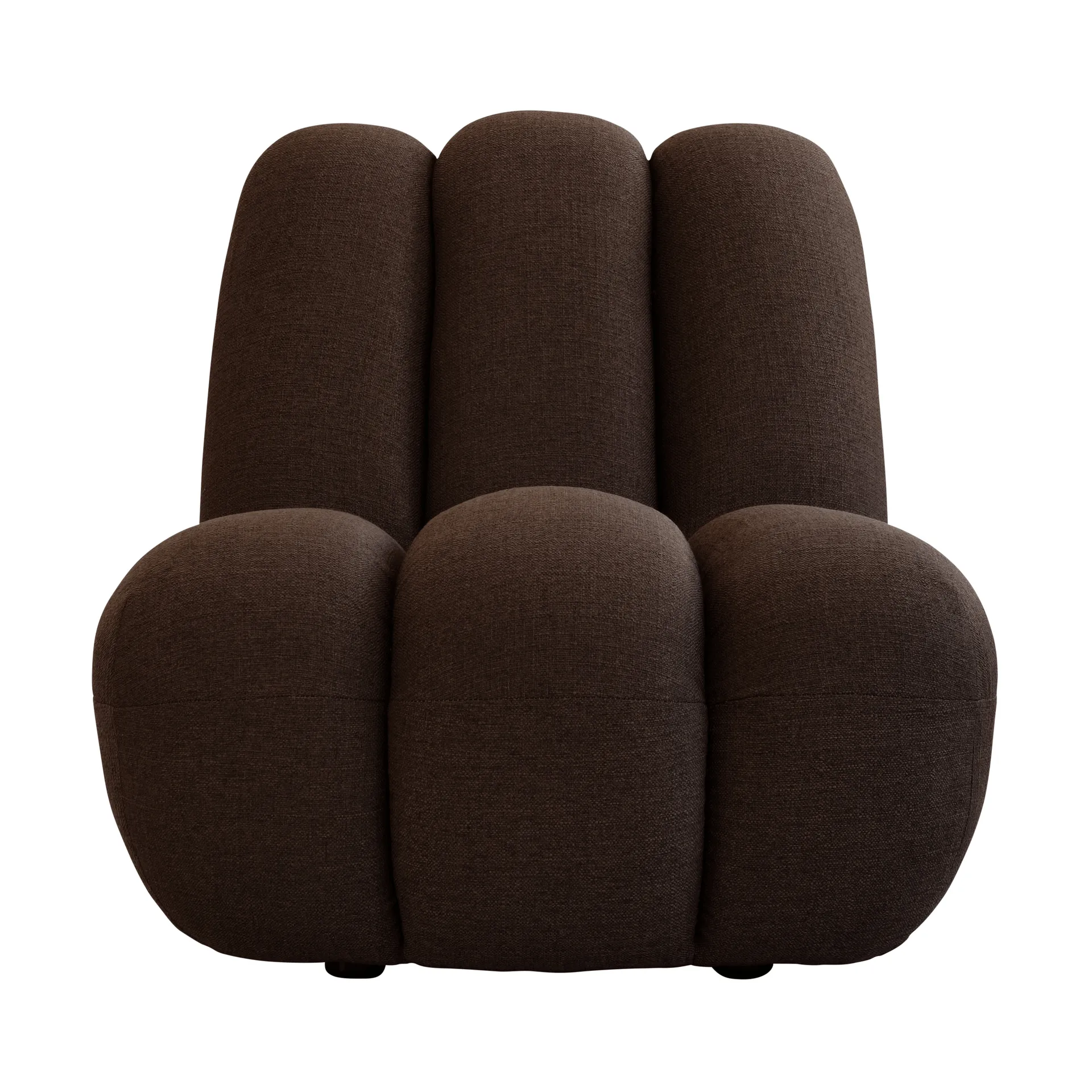 Poltrona lounge Toe, Marrone scuro 101 Copenhagen