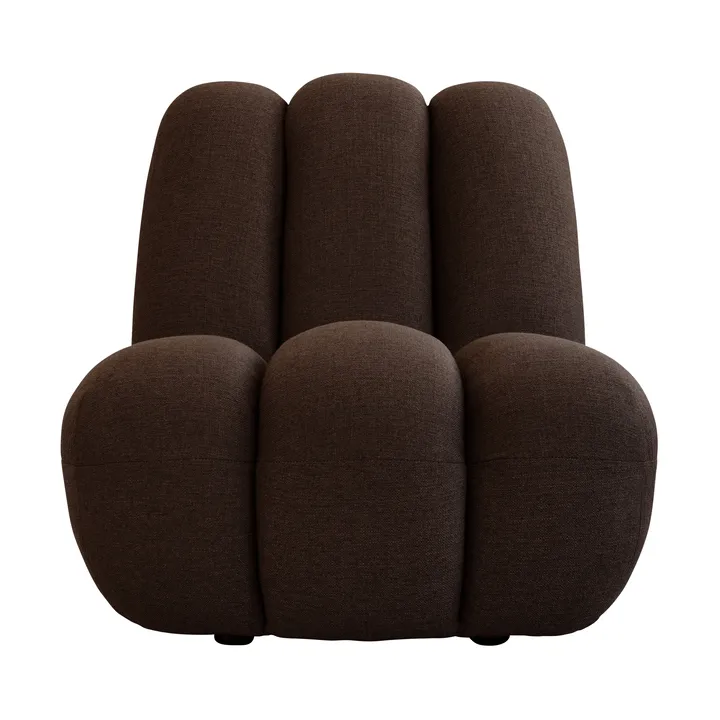 Poltrona lounge Toe - Marrone scuro - 101 Copenhagen