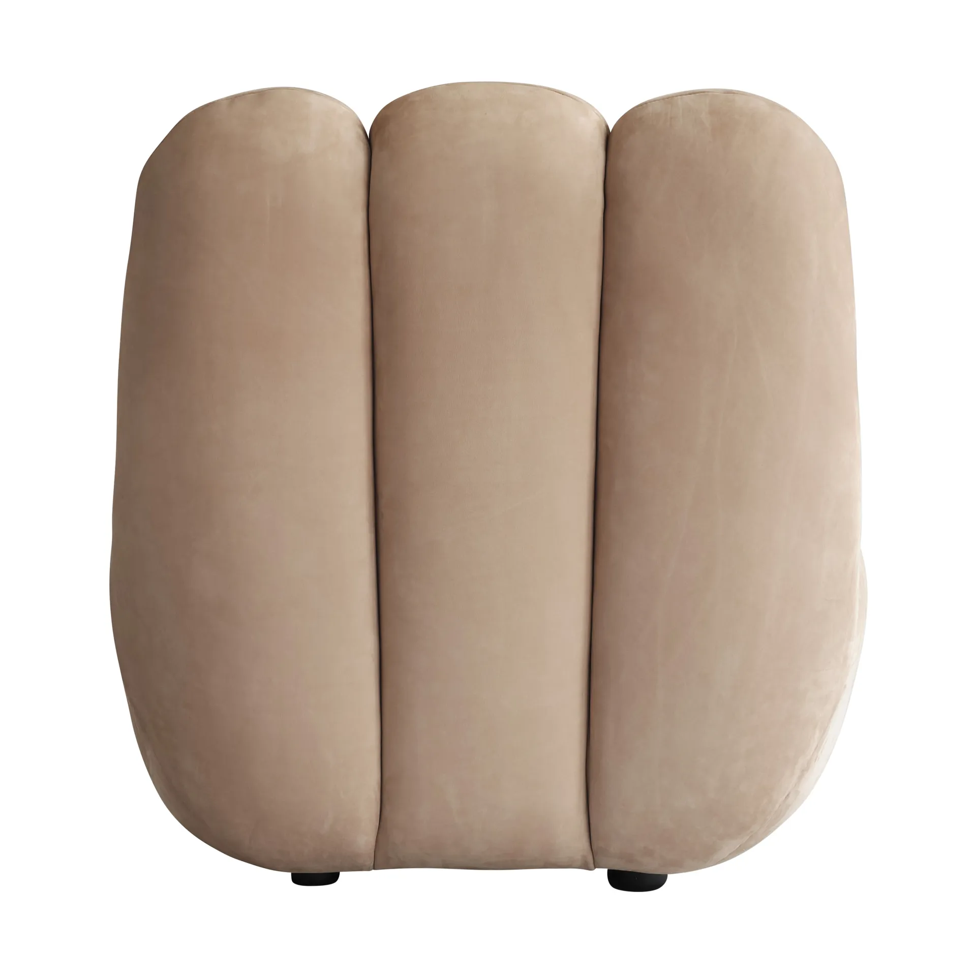 Poltrona lounge Toe, Nubuck 101 Copenhagen