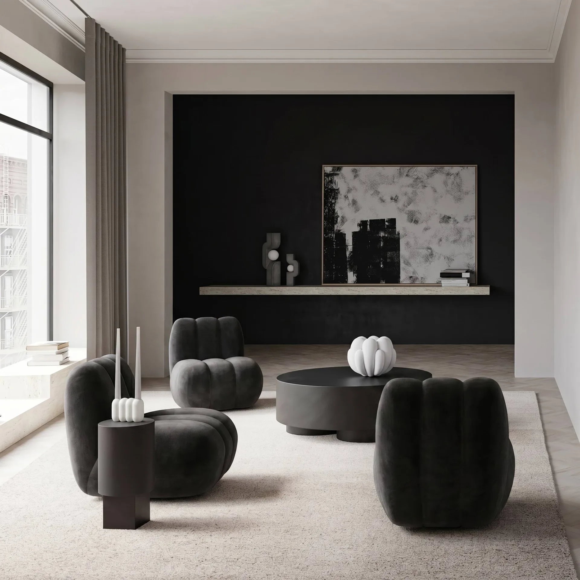 Poltrona lounge Toe, Torba 101 Copenhagen