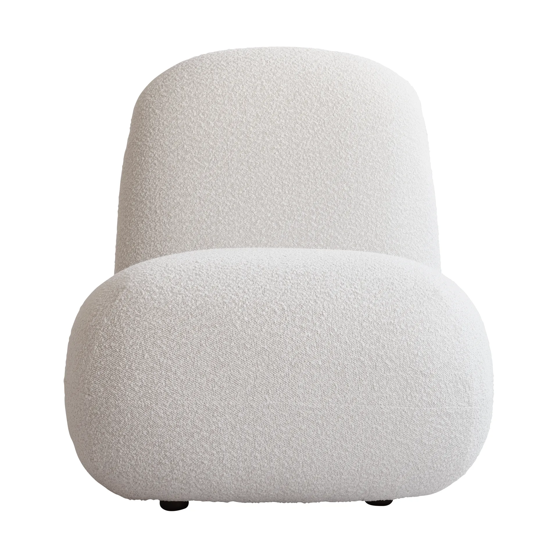 Poltrona Toe Chair Flat 92x75 cm, Bouclé 101 Copenhagen