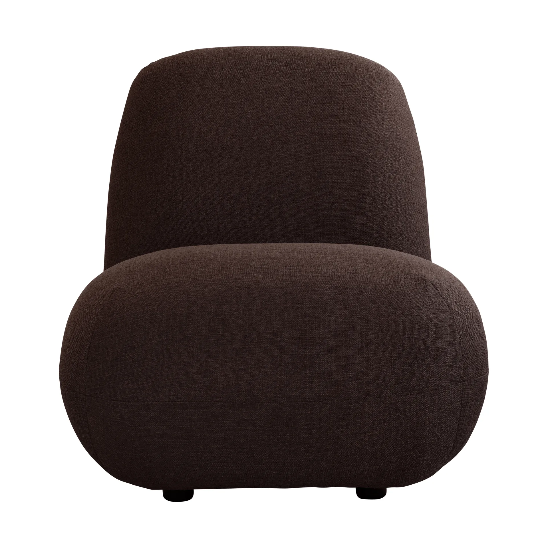 Poltrona Toe Chair Flat 92x75 cm, Marrone scuro 101 Copenhagen