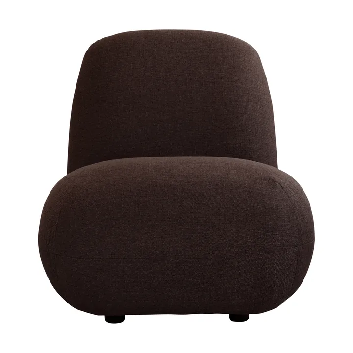 Poltrona Toe Chair Flat 92x75 cm - Marrone scuro - 101 Copenhagen