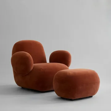 Poltrona Toe Chair Flat 92x75 cm - Ruggine - 101 Copenhagen