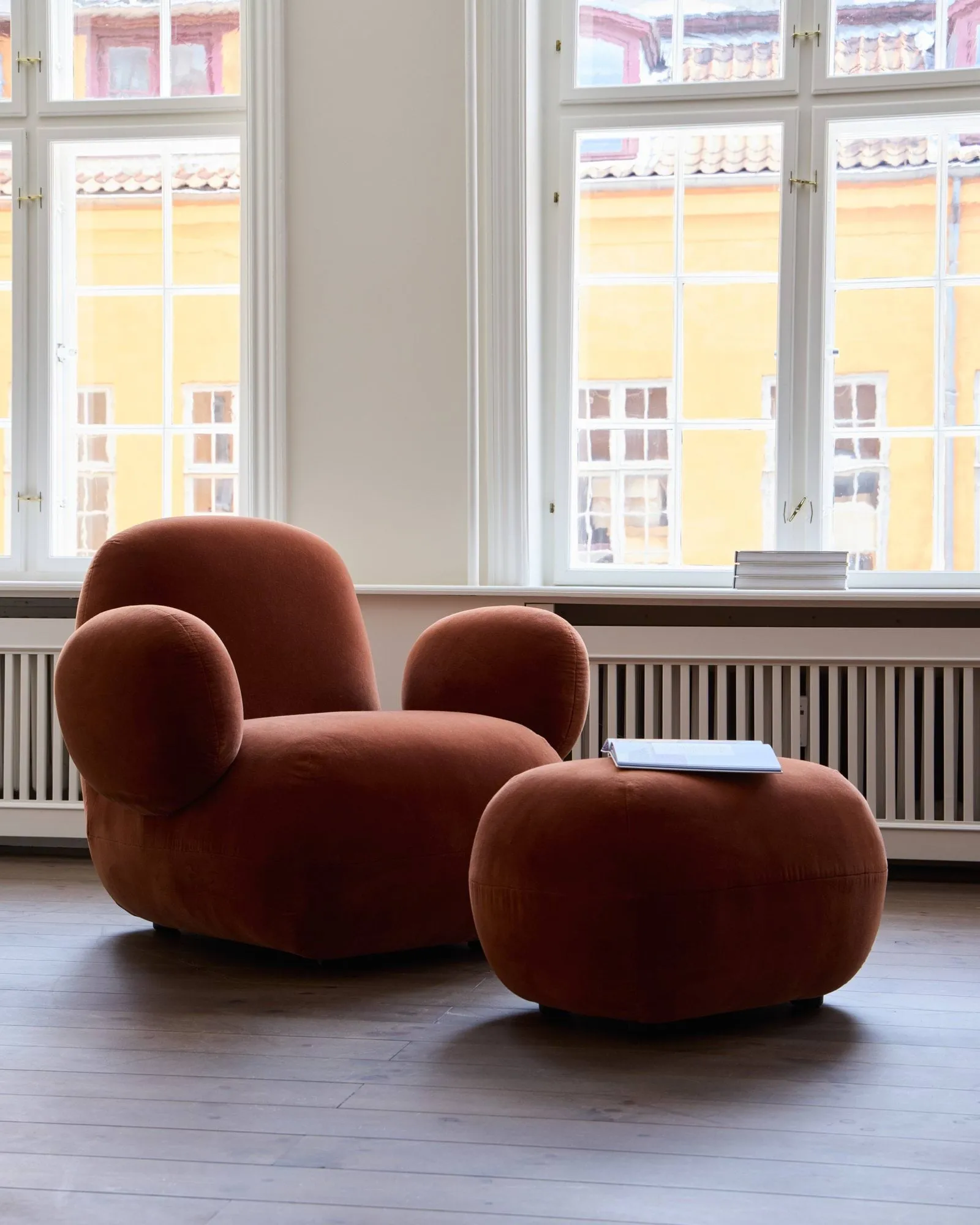 Poltrona Toe Chair Flat 92x75 cm, Ruggine 101 Copenhagen