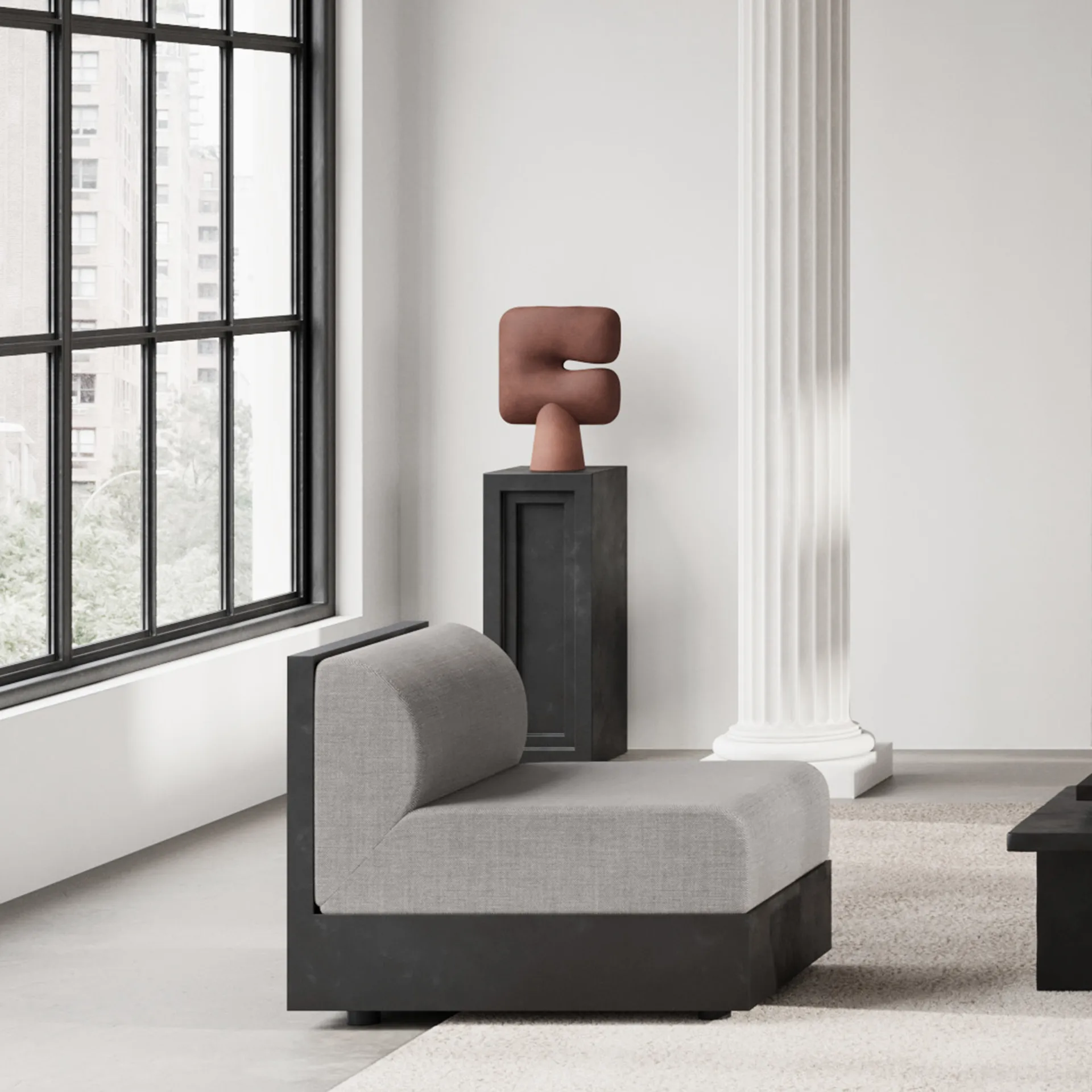 Poltrona Tribu Lounge Chair, Coffee 101 Copenhagen