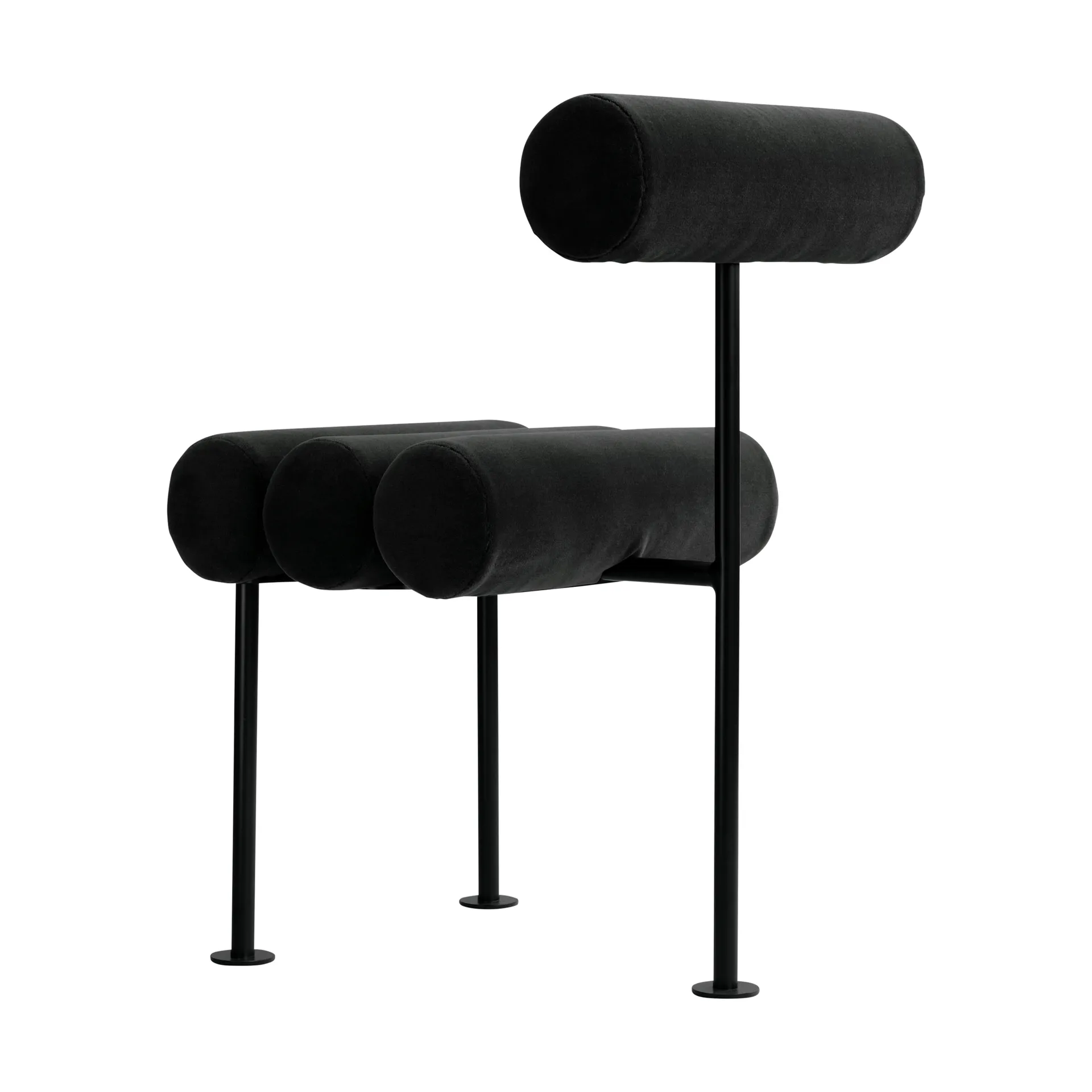 Sedia da pranzo Hiro, Black frame-torbiera 101 Copenhagen