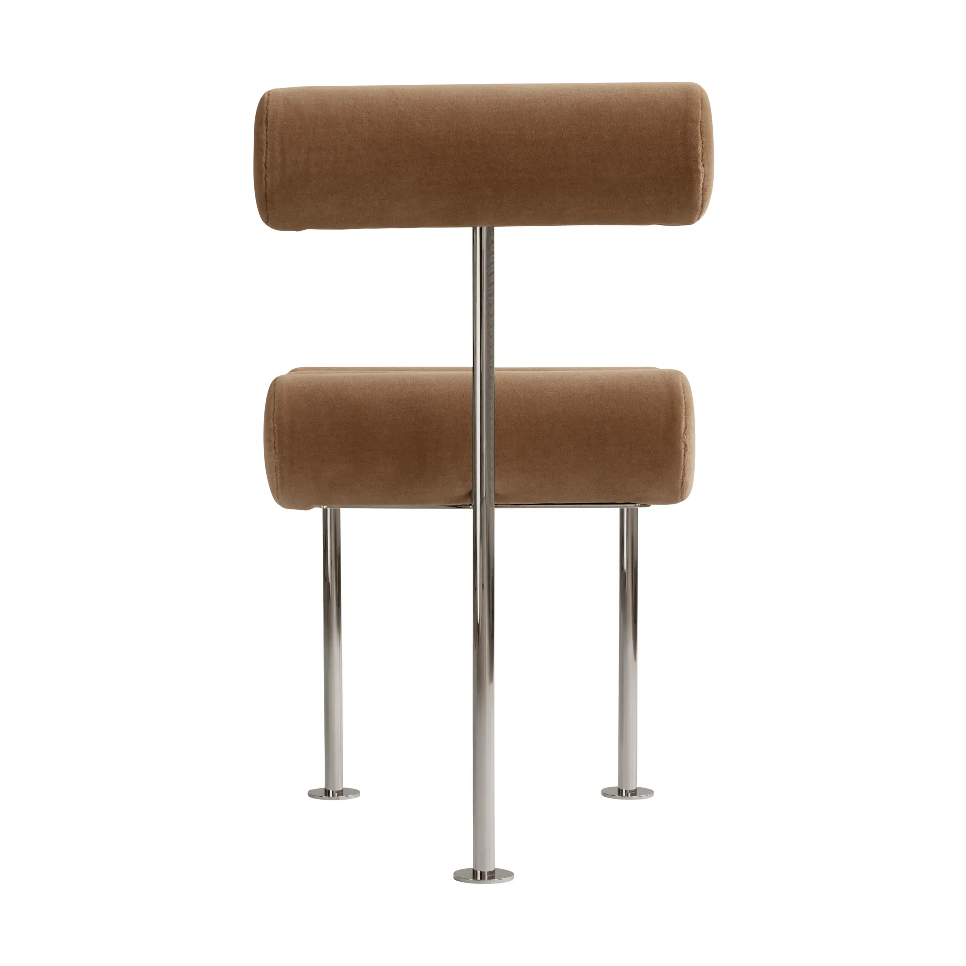 Sedia da pranzo Hiro, Stainless steel-desert 101 Copenhagen