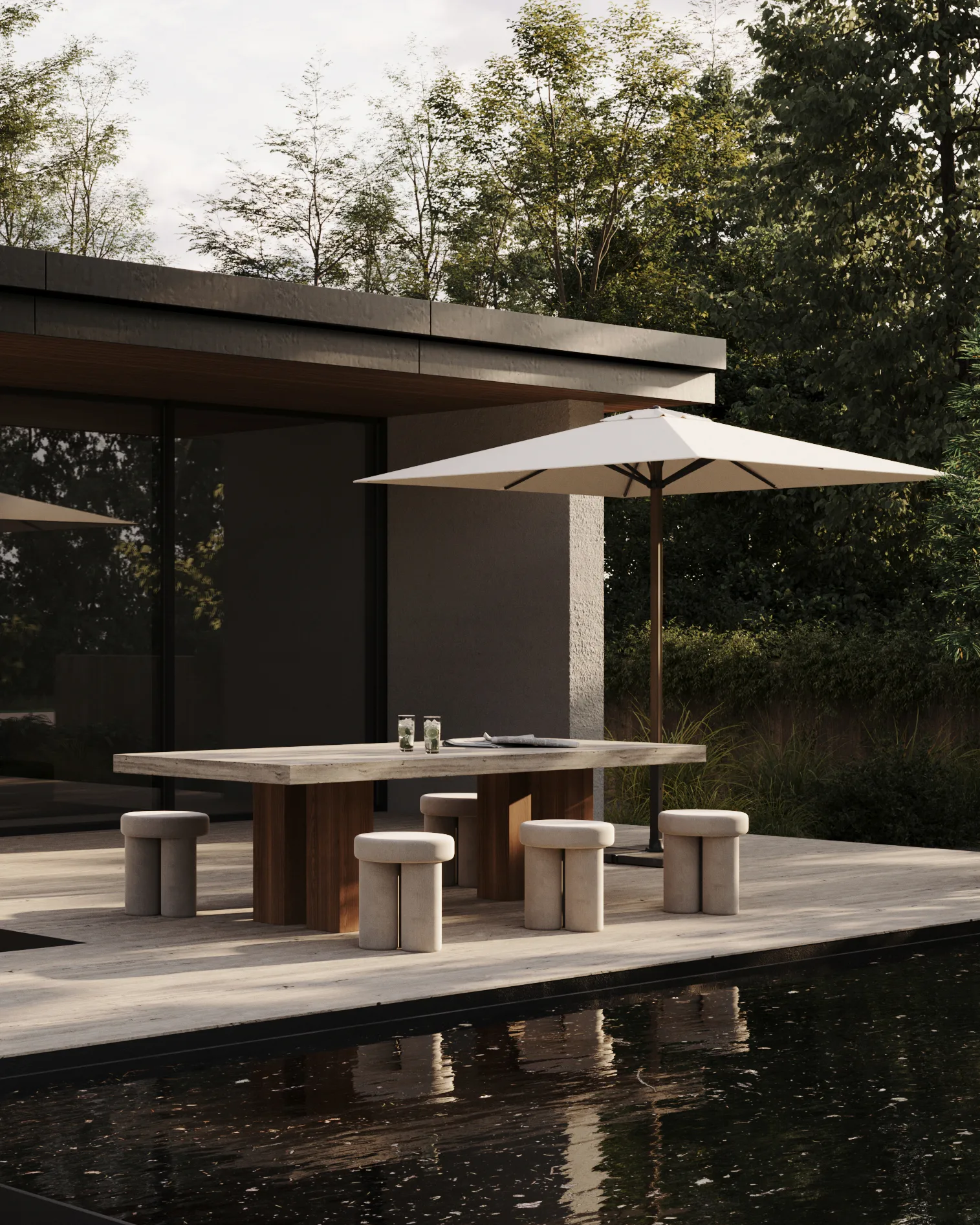 Sgabello Big Foot, Warm Ash 101 Copenhagen