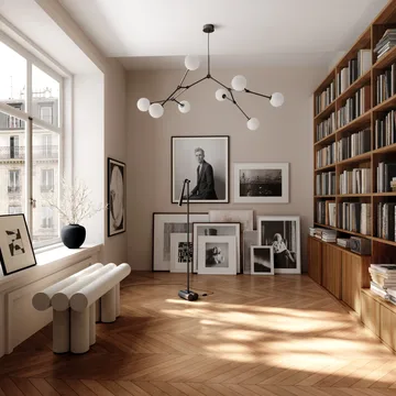 Snake lampada da terra - Burned Black - 101 Copenhagen