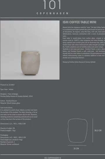 Tavolino Ishi mini - Smoked desert - 101 Copenhagen