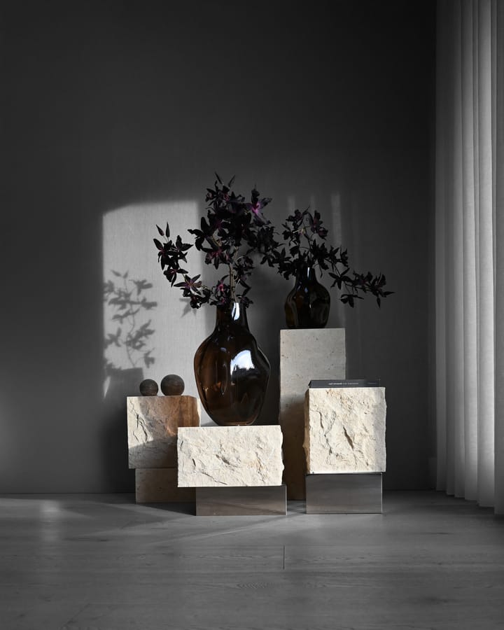 Tavolino Temple tall 50x33 cm, Cromo-calcare 101 Copenhagen