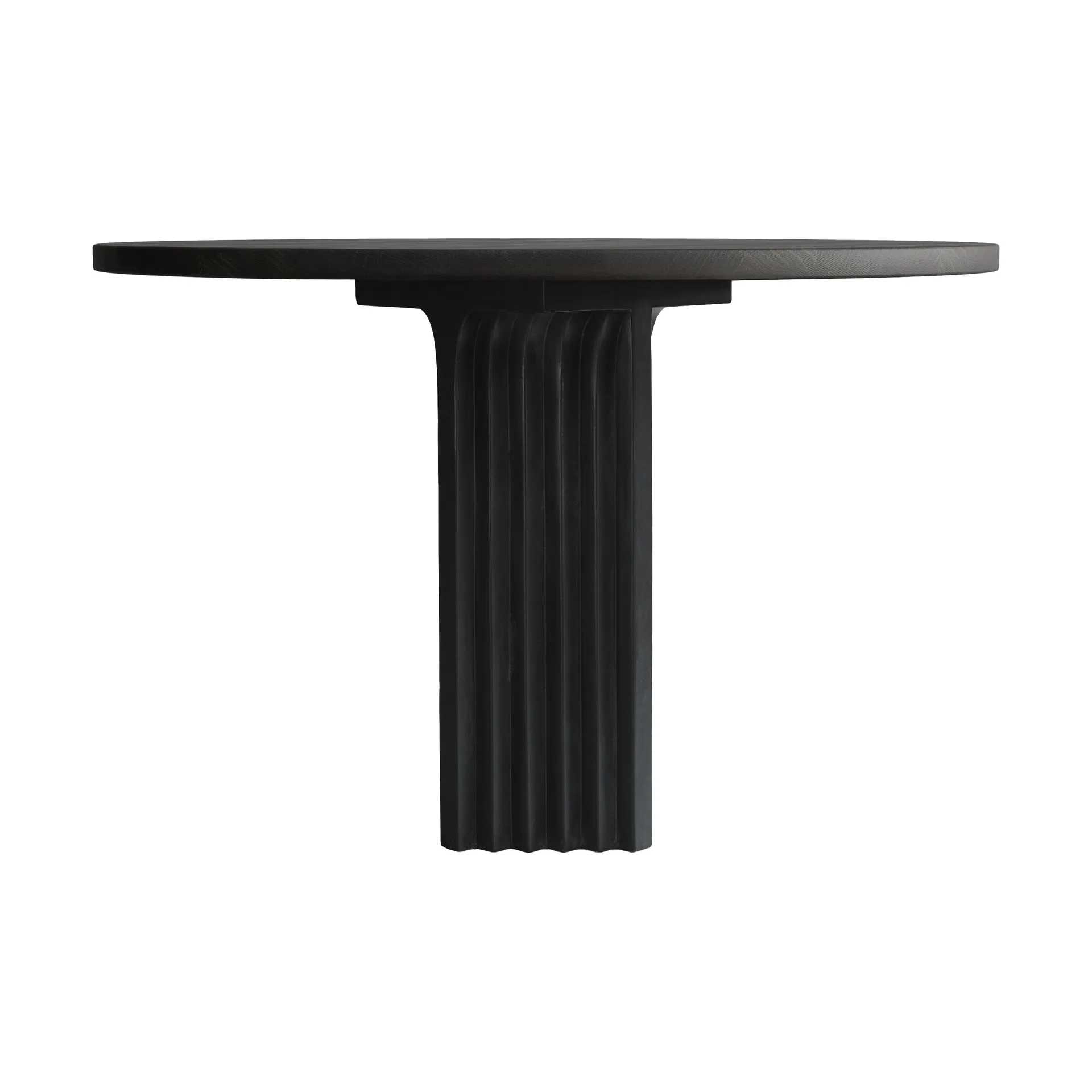 Tavolo da pranzo Arc Ø120 cm, Coffee black oak 101 Copenhagen