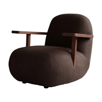 Toe chair poltrona con braccioli - Classic brown oak-dark brown - 101 Copenhagen